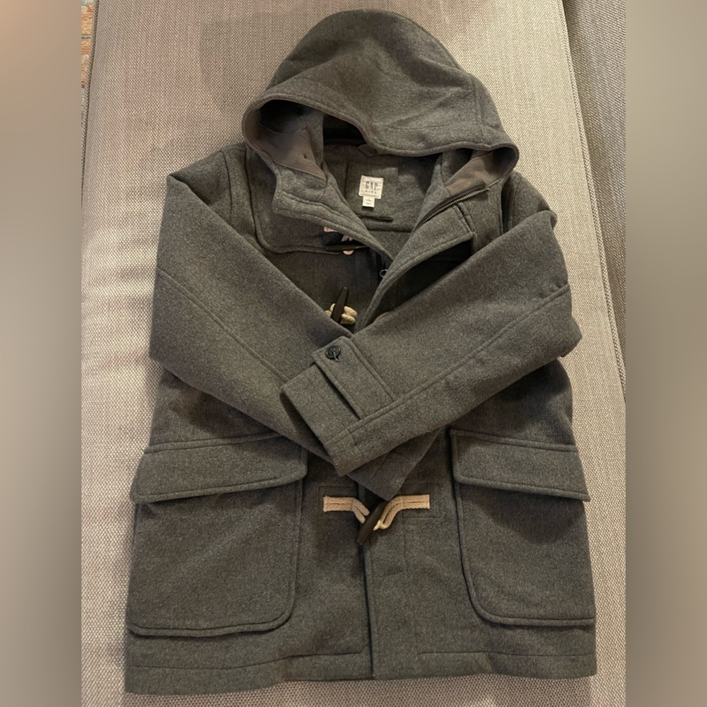 Gap toggle coat with hood